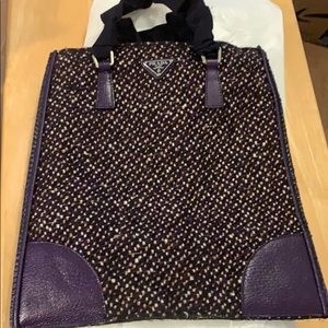 Vintage wool Prada Bag